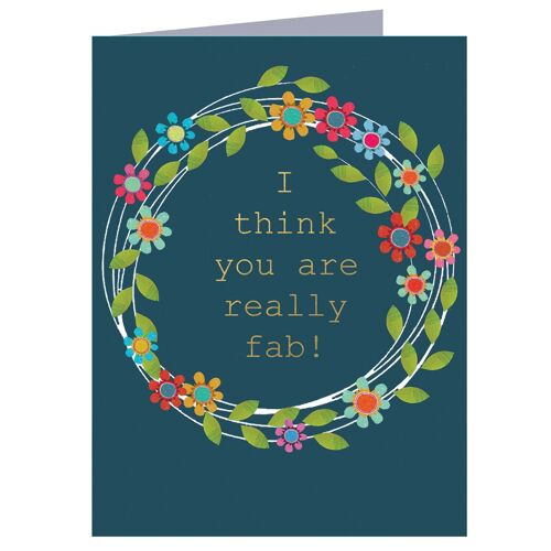TW40 Mini Fab Card with Gold Foiling