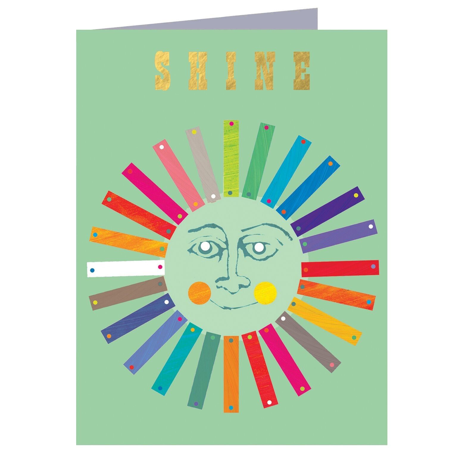 TW29 Mini Shine Card con lamina d'oro