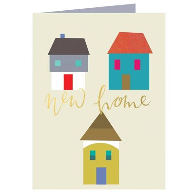 TW43 Mini New Home Card avec feuille d'or