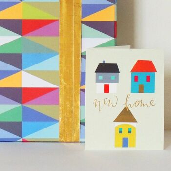 TW43 Mini New Home Card avec feuille d'or 5