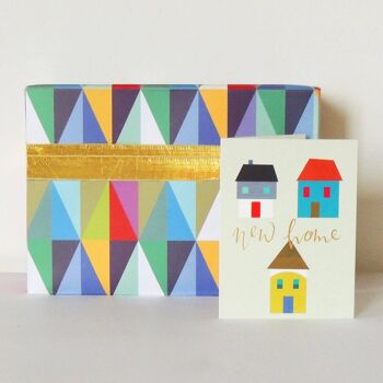TW43 Mini New Home Card avec feuille d'or 6