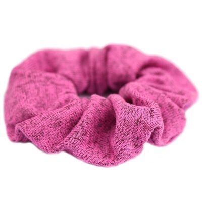 Scrunchie maglia rosa melee