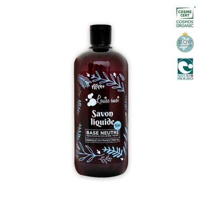 Liquid soap Neutral base certified organic