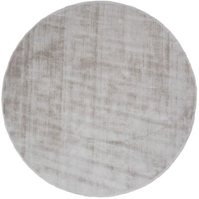 Karpet Viscose Rond Light Grey ø200 cm , SKU223