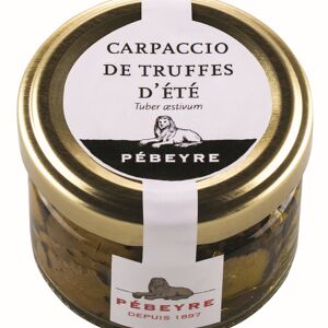 Carppaccio aux truffes d'été