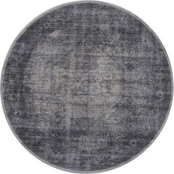 Tapis Madel Rond Gris ø120 cm, SKU257