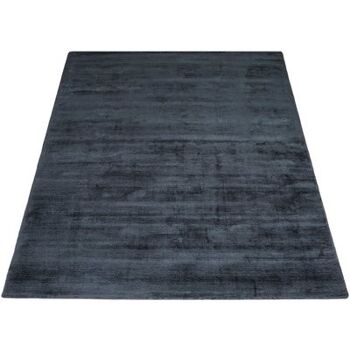 Tapis Viscose Bleu Foncé 160 x 230 cm , SKU313