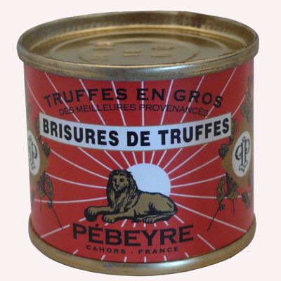 CHIP TRUFFLES tuber melanosporum 25g