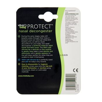 décongestionnant nasal / aspirateur PROTECT 4