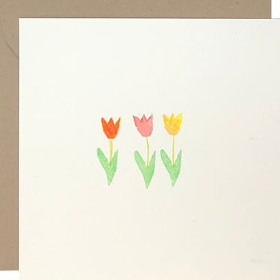 Carte Tulipes