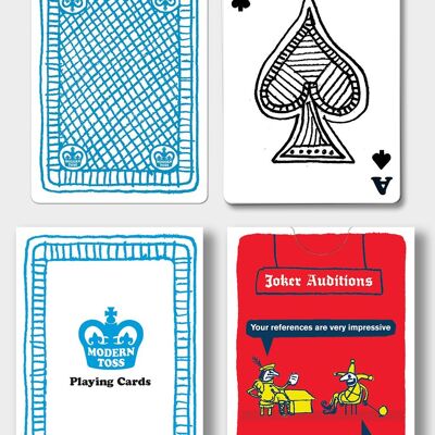 Modern Toss Playing Cards