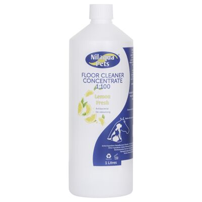 Nilaqua Pets Floor Cleaner Concentrate 1L - Lemon Fresh