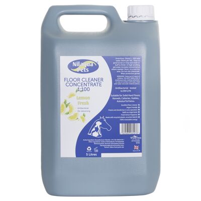 Nilaqua Pets Limpiador Concentrado para Pisos 5L - Limón Fresco