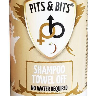Pits & Bits Towel-off Shampoo - Kokos 200ml