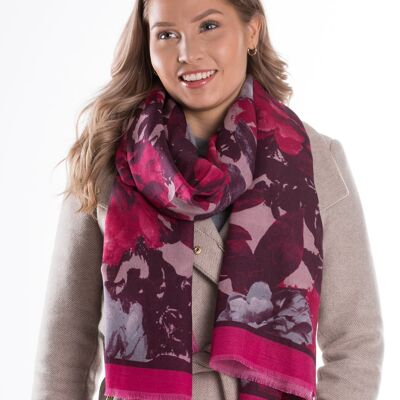 Scarf - lasessor - silk wool - roseanna 690