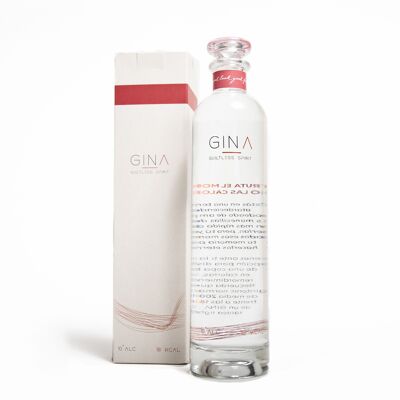 Bebida a base di London Dry Gin e 12 prodotti botanici naturali Gina Guiltless Spirit 10% alcol - 700 ml
