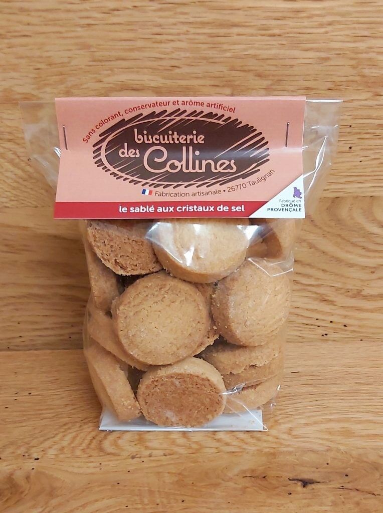 Frollini con cristalli di sale