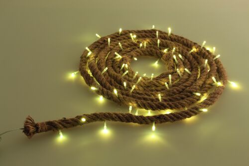 LV 3 Mtr, hemp string-light 60LED