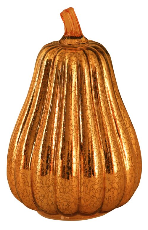 Battery Glass Pumpkin gold Pear, 6pdq