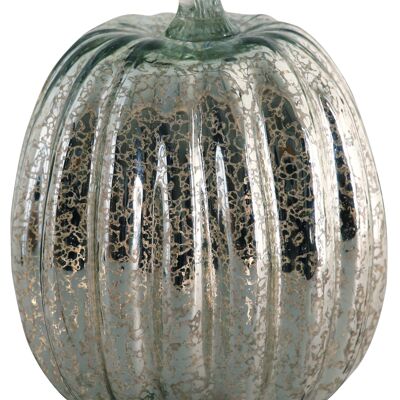 Battery Glass Pumpkin silver Tall, 6pdq