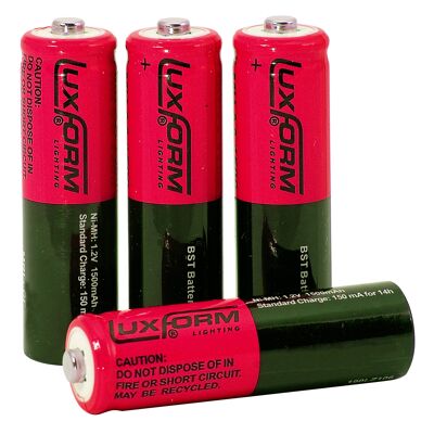 4-pack 1.5V Alkaline batteries type AA (LR6)