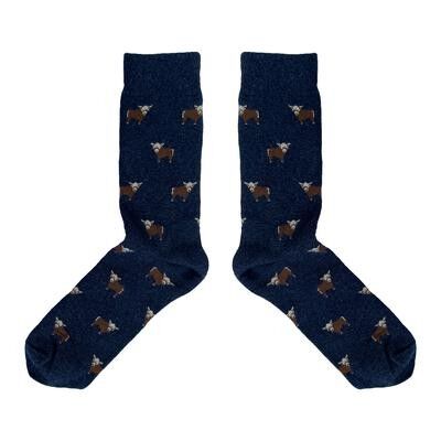 Women's Highland Cow v2 Socks