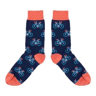 Men's Bicycle Socks (orange)