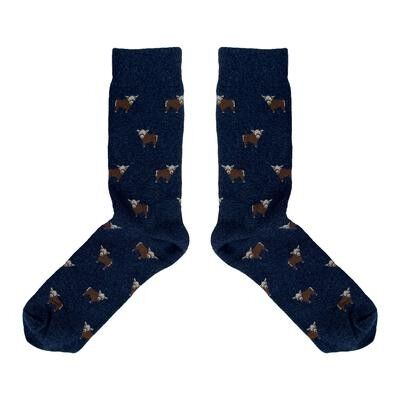 Men's Highland Cow Socks