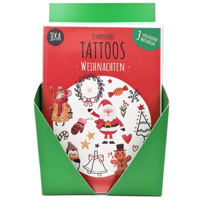 Présentoir de comptoir tatouage enfant Noël