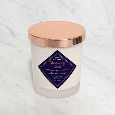 Lavender & Ylang Ylang Aromatherapy Naturally Scented Candle