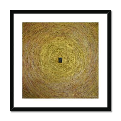 Sunburst - 20"x20" - Black Frame