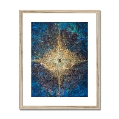 Tawaaf 2.3 Circuit Board - 16"x20" - Natural Frame