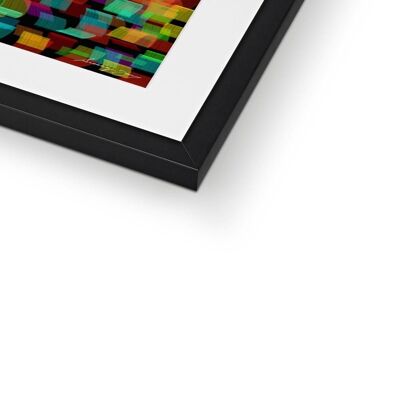 Digital Diversity 1 - 12"x12" - Black Frame