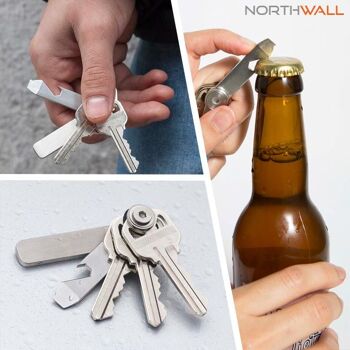 Porte-clés en métal Northwall 2