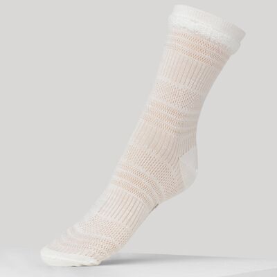 Maria Wool Socks - White