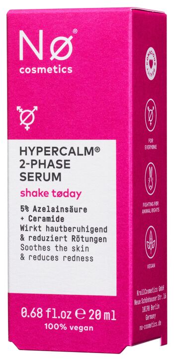 shake aujourd'hui Hypercalm 2-Phase Cloud Serum 1