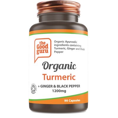 Organic Turmeric, Ginger & Black Pepper