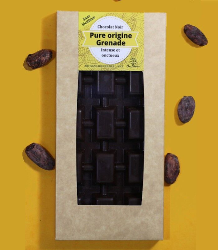 Tavoletta selezione fondente 76% senza lecitina Melograno origine pura - 80g