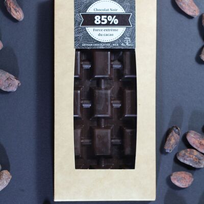 Tableta selección negra 85% - 80g