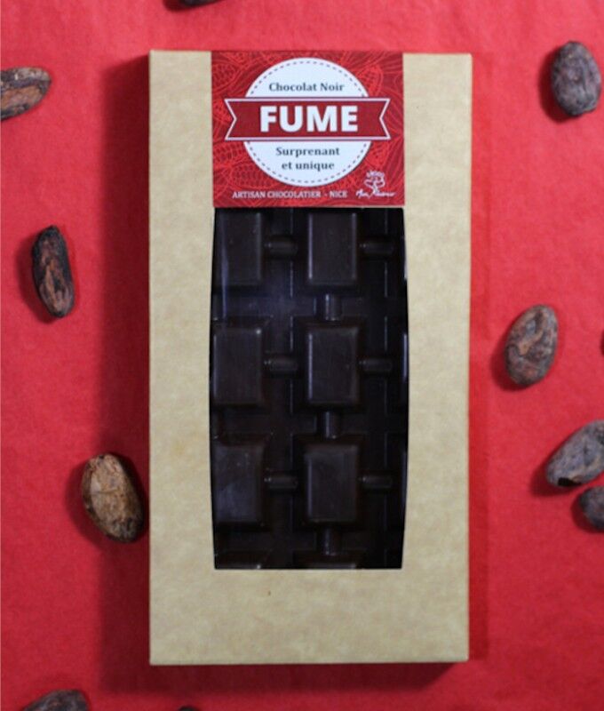 Tavoletta selezione fondente cioccolato affumicato 65% - 80g