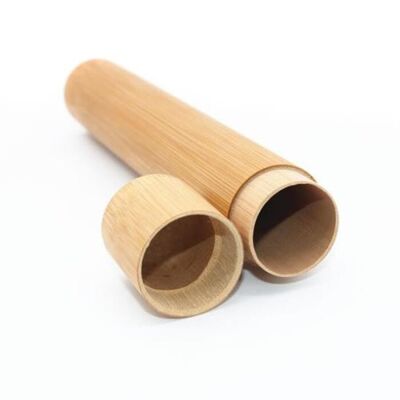 Bambus-Zahnbürsten-Reiseetui - 4