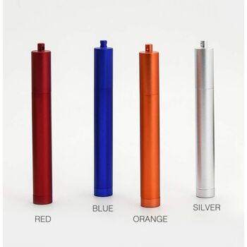 Paille pliable réutilisable EcoSlurps « Night Out » - Alternative réutilisable aux pailles en plastique, en papier et en métal (rouge) 9