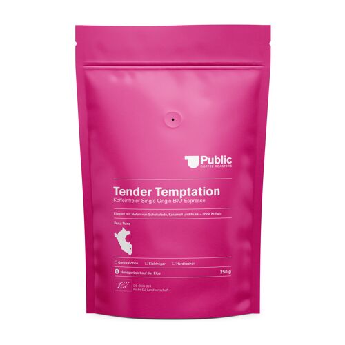 Tender Temptation Espresso - Koffeinfreier Single Origin BIO Espresso