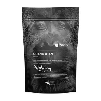 Café filtre orang-outan