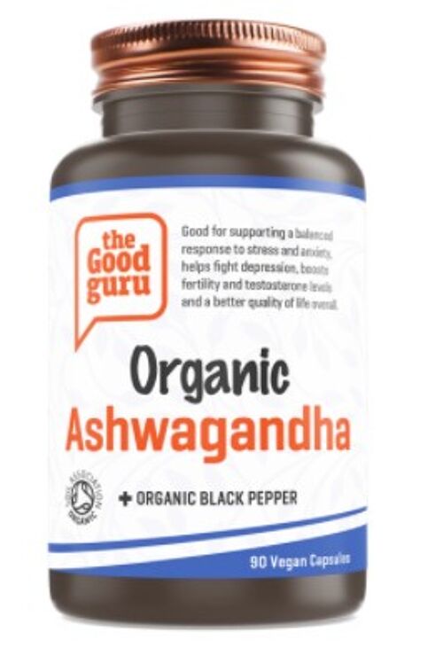 Organic Ashwagandha + Black Pepper