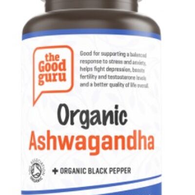 Organic Ashwagandha + Black Pepper