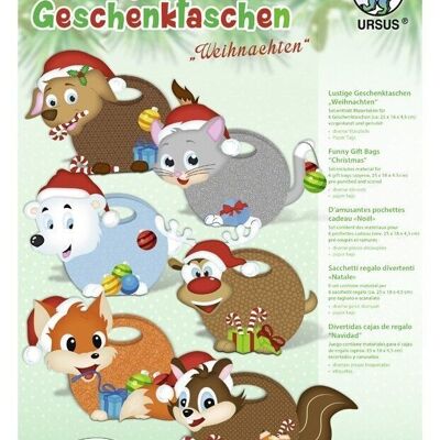 Lustige Geschenktaschen "Weihnachten"