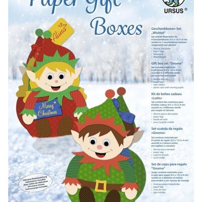 Paper Gift Boxes "Gnome"