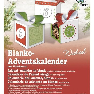 Blank Advent Calendar "Gnome"