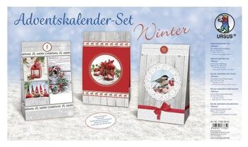 Ensemble de calendriers de l'Avent "Hiver" 5